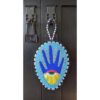 Blue Dot Hand Ornament - Image 2
