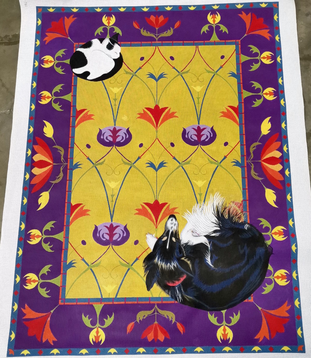 Zecca Buttons, Needlepoint, etc.