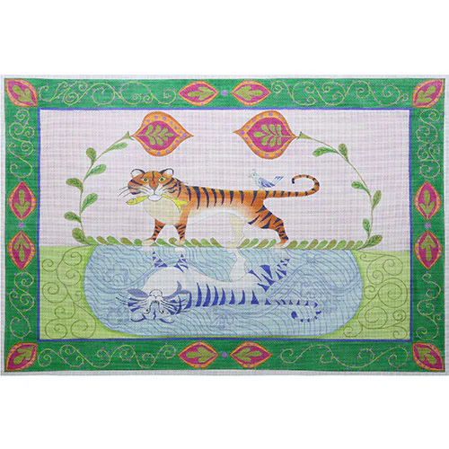 Handpainted Needlepoint Canvas © Zecca 2026