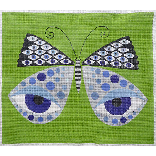 Handpainted Needlepoint Canvas © Zecca 2026