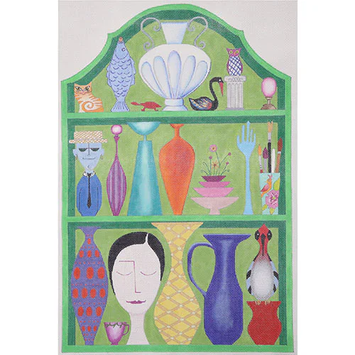 Handpainted Needlepoint Canvas © Zecca 2026