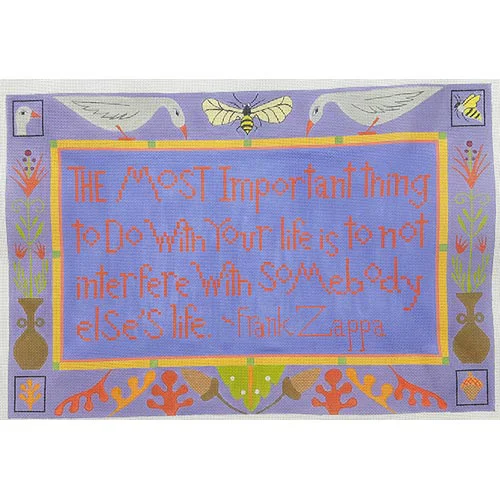 The Most Important Thing, (purple)