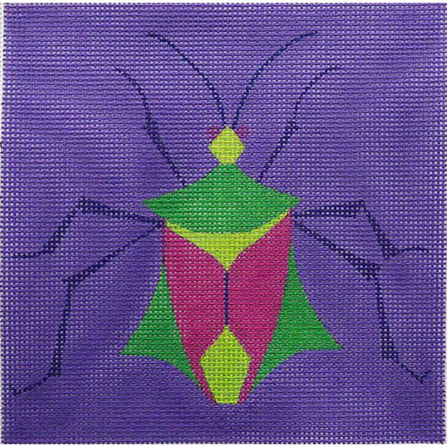 Green & Pink Stink Bug