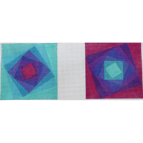 Square Maelstrom (Aqua Purple)